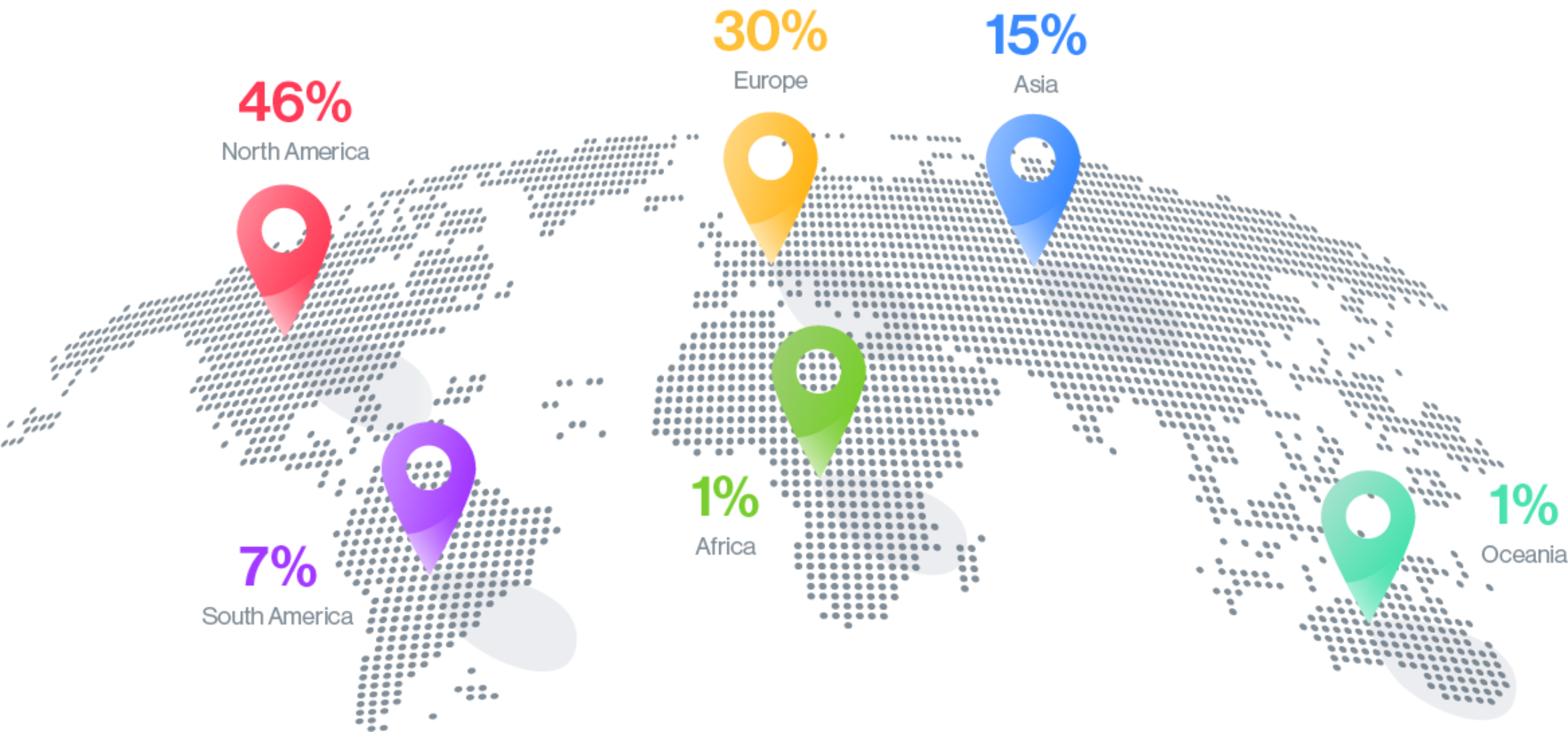 Worldwide ClickWorker crowd map